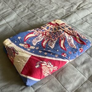 Red, Yellow & Blue Sun Tapestry